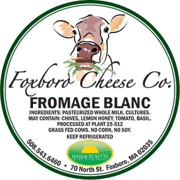 Foxboro Cheese Co. Fromage Blanc