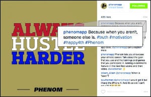 hashtags phenom