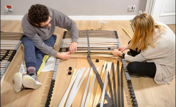 Assembling furniture is an experience