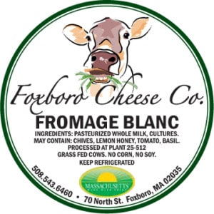 Foxboro Cheese Co. Fromage Blanc
