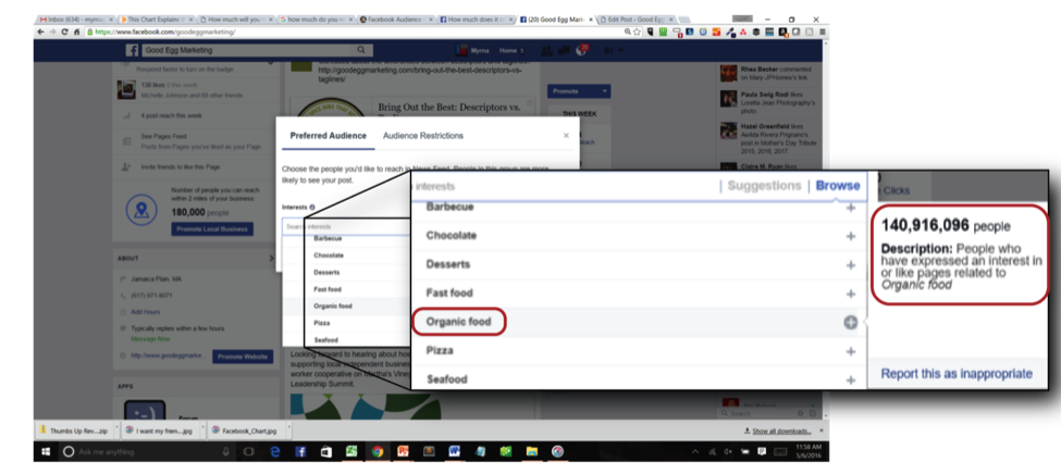 Example of Facebook Audience Optimization