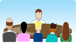 Illustration of a focus group